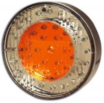 &oslash; 100 mm R&uuml;ckleuchte LED rund