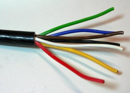 7- Kerne Kabel  7x0,75 mm&sup2;