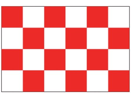 Flagge der Provinz Nord-Brabant 20x30cm / 30x45cm.
