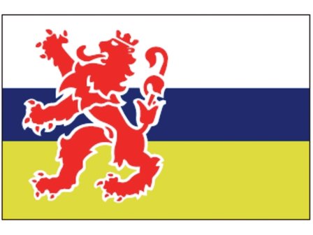 Flagge der Provinz Limburg 20x30cm / 30x45cm.