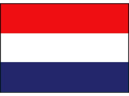 1- Niederländischen Flagge 20x30cm