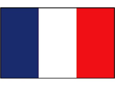 z- Frankreich Flagge 20x30cm / 30x45cm