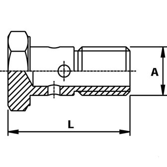 Bremsleitung Slauch 480mm (kurz)