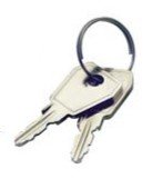 Schlüssel des Klappenverschlusses Nr. 801 Protex