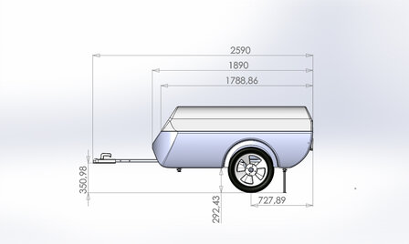 JM1000 Anh&auml;nger 1000 Ltr.