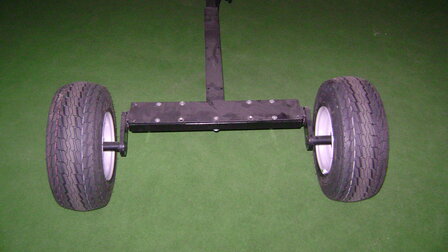 TMO100 S mit 400x8", Fahrgestell (Motor) mit R&auml;dern komplett. 1 Mtr.