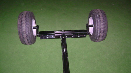 TMO100 S mit 400x8", Fahrgestell (Motor) mit R&auml;dern komplett. 1 Mtr.