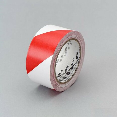 Markierungsband Rot/Weiß 50mm x 500mtr.