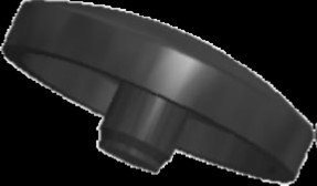 Verschlusskappe für Blindniete 5mm Schwarz (25stück)
