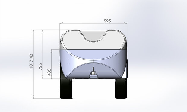 JM1000 Anhänger 1000 Ltr.