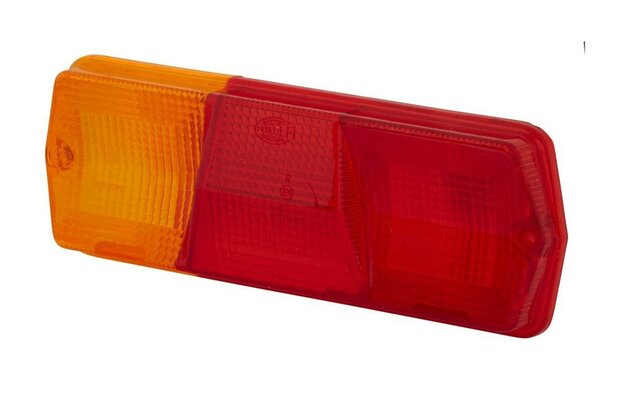 Rücklichtglas links Hella 201x76 mm, 3-Funktionen, u.a. EZS, LINKS
