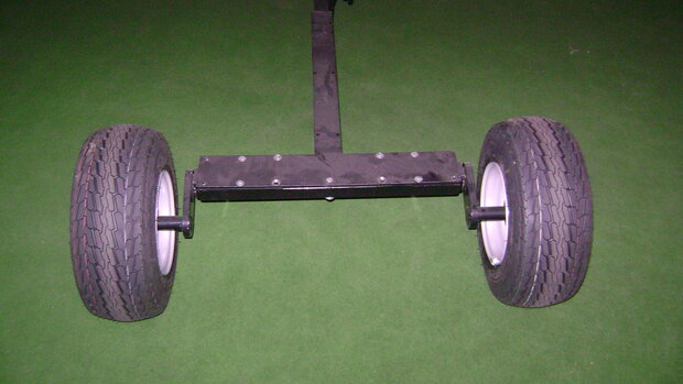 TMO100 S mit 400x8", Fahrgestell (Motor) mit R&auml;dern komplett. 1 Mtr.