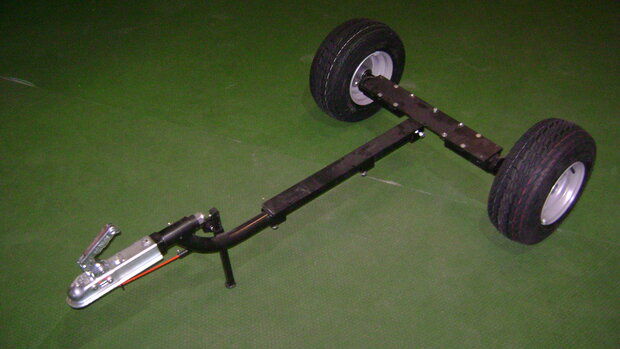 TMO100 S mit 400x8", Fahrgestell (Motor) mit R&auml;dern komplett. 1 Mtr.
