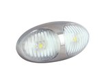 1-Positionleuchte-LED-Weis-Chrome