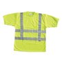 Sicherheit-T-Shirt-Gelb